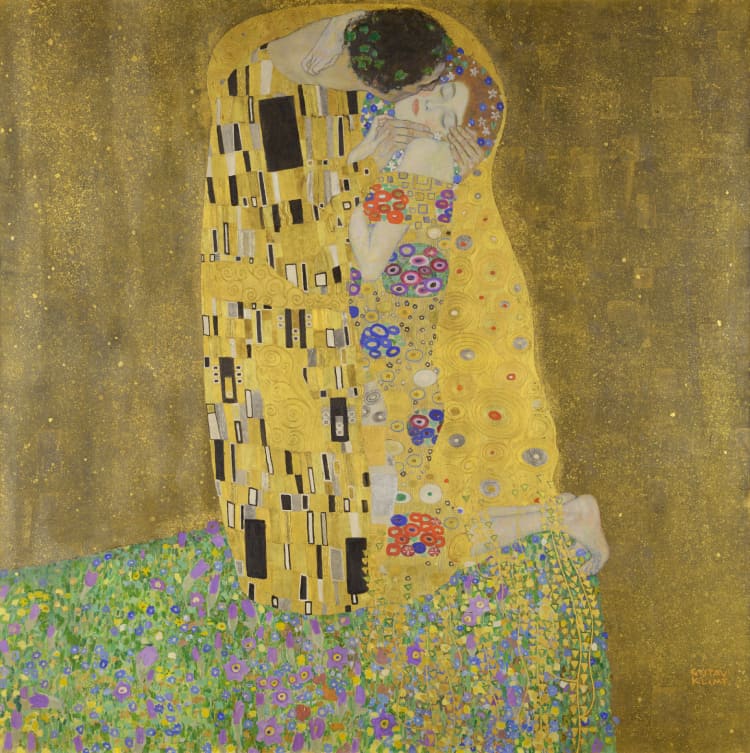 De Kus, Gustav Klimt