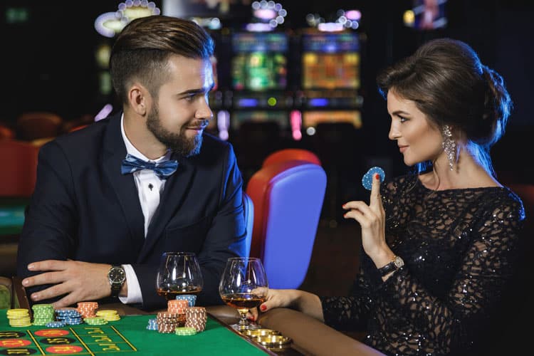 Stel heeft date in casino