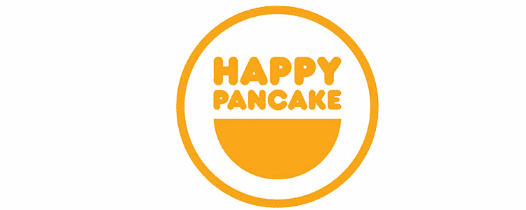 Happy pancake blauw vinkje