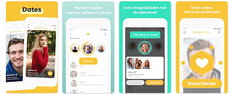 Hoe werkt Bumble app?