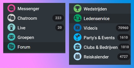 Een aantal van de manieren waarop je andere SDC leden kunt ontmoeten.