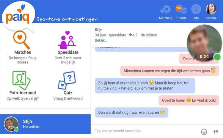 Paiq dating, foto wazig.