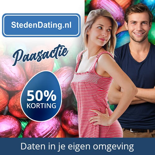 Stedendating Paas actie