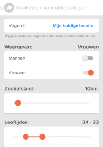 Storing Tinder, geen matches