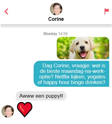 Hoe begin je Tinder gesprek