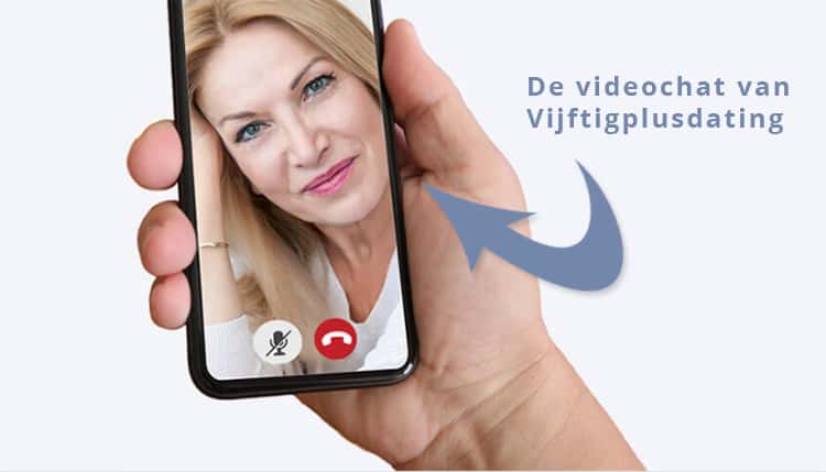 Online daten via de video chat van Vijftigplusdating